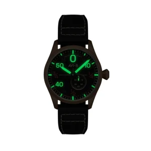 Homme AVI-8 Montre D-DAY 80 Flyboy Airborne Automatique AV-4114-01
