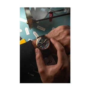 Homme AVI-8 Montre D-DAY 80 Flyboy Airborne Automatique AV-4114-01