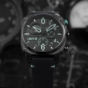Homme AVI-8 Montre Hawker Hunter AV-4052-05