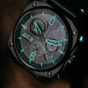 Homme AVI-8 Montre Hawker Hunter AV-4052-05