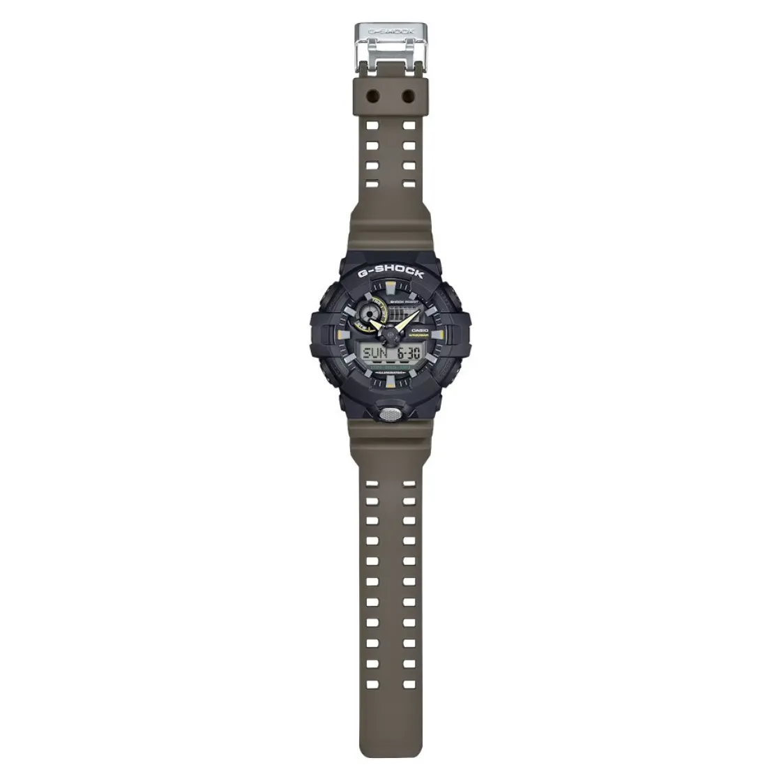 montre_casio_gshock_gatua_1.webp Homme Casio G-Shock Montre GA-710TU-1A3ER