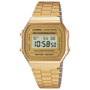 Femme Casio Montre Vintage Iconic A168WG-9EF