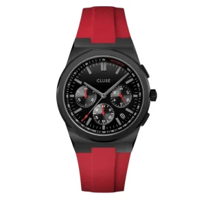 Homme Cluse Montre Vigoureux Chrono Red CW20810