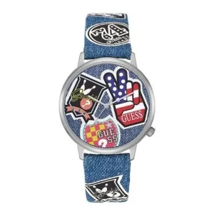 Femme Guess Montre Originals Denim V1004M1
