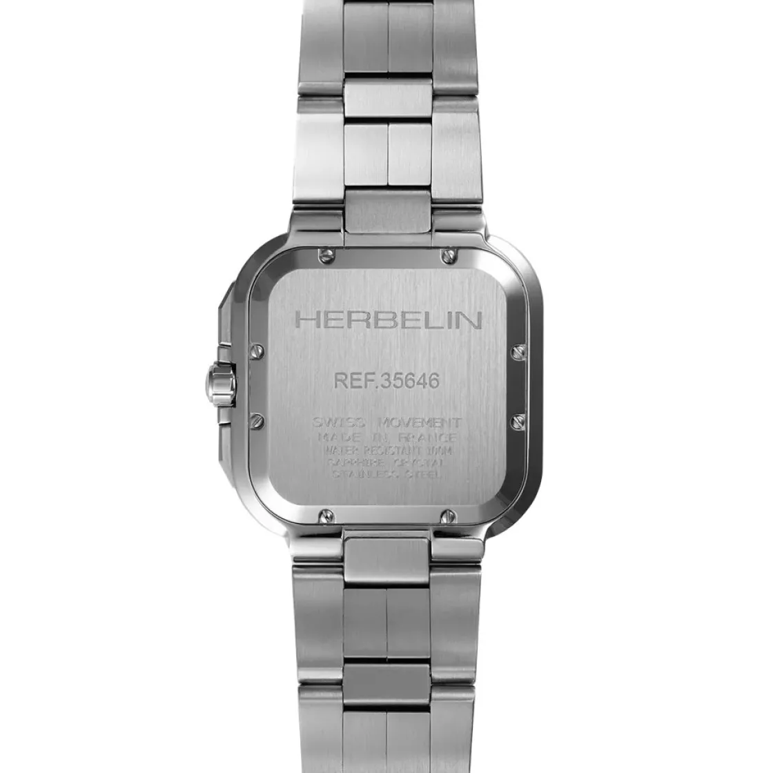 montre_herbelin_cap_camar_1-3.webp Homme Herbelin Montre Cap Camarat Square chronographe bleu 35646B25