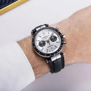 Homme Herbelin Montre Newport Héritage Bicompax Edition Limitée 256ACN42