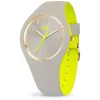 Femme Ice Watch Montre Duo Chic Grey Lime 023279