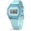 Femme Ice Watch Montre Digit Retro Clear Sky Blue Small 022888