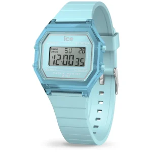 Femme Ice Watch Montre Digit Retro Clear Sky Blue Small 022888
