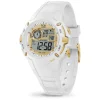 Femme Ice Watch Montre Ice Digit Explorer Magical White Gold Small 023266