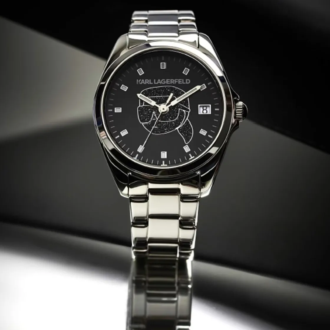 montre_karl_lagerfeld_rou_4.webp Femme Karl Lagerfeld Montre Round Essentials R0553101516