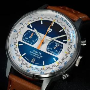Homme Lip Montre Rallye Chronographe Automatique Edition Limitée 671821