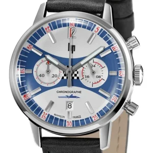 Homme Lip Montre Rallye Chronographe Meca Quartz 670051