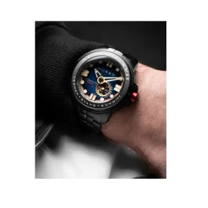 Homme NUBEO Montre Apollo 55TH Edition Limitée NB-6093-66