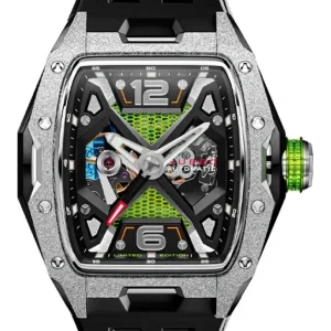 Homme NUBEO Montre Davinci Automatic Cosmic Dust Limited Edition NB-6078-08