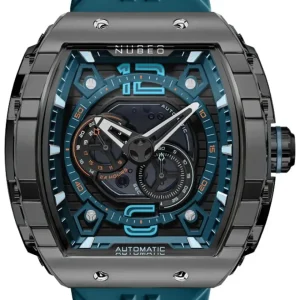 Homme NUBEO Montre Magellan 24h Automatique NB-6087-07