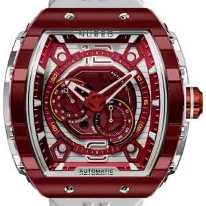 Homme NUBEO Montre Magellan 24h Automatique NB-6087-02