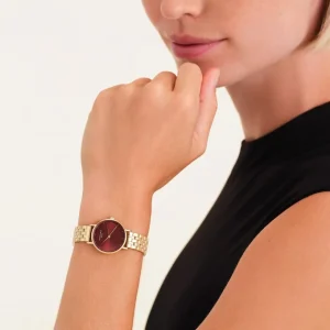 Femme Rosefield Montre Small Edit Bordeaux SEGSG-SE01