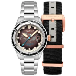 Homme Spinnaker Montre Hass Automatic Whale Sanctuary Project Orcinus Orca Limited Edition SP-5128-44