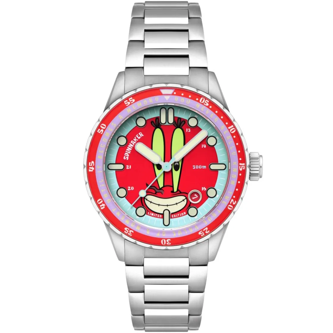 montre_spinnaker_hass_aut_0-3.webp Homme Spinnaker Montre Hass Automatic Spongebob Mr Krabs 25TH Limited Edition SP-5138-44
