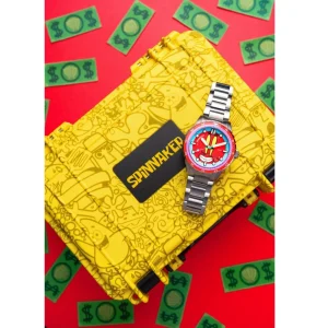 Homme Spinnaker Montre Hass Automatic Spongebob Mr Krabs 25TH Limited Edition SP-5138-44