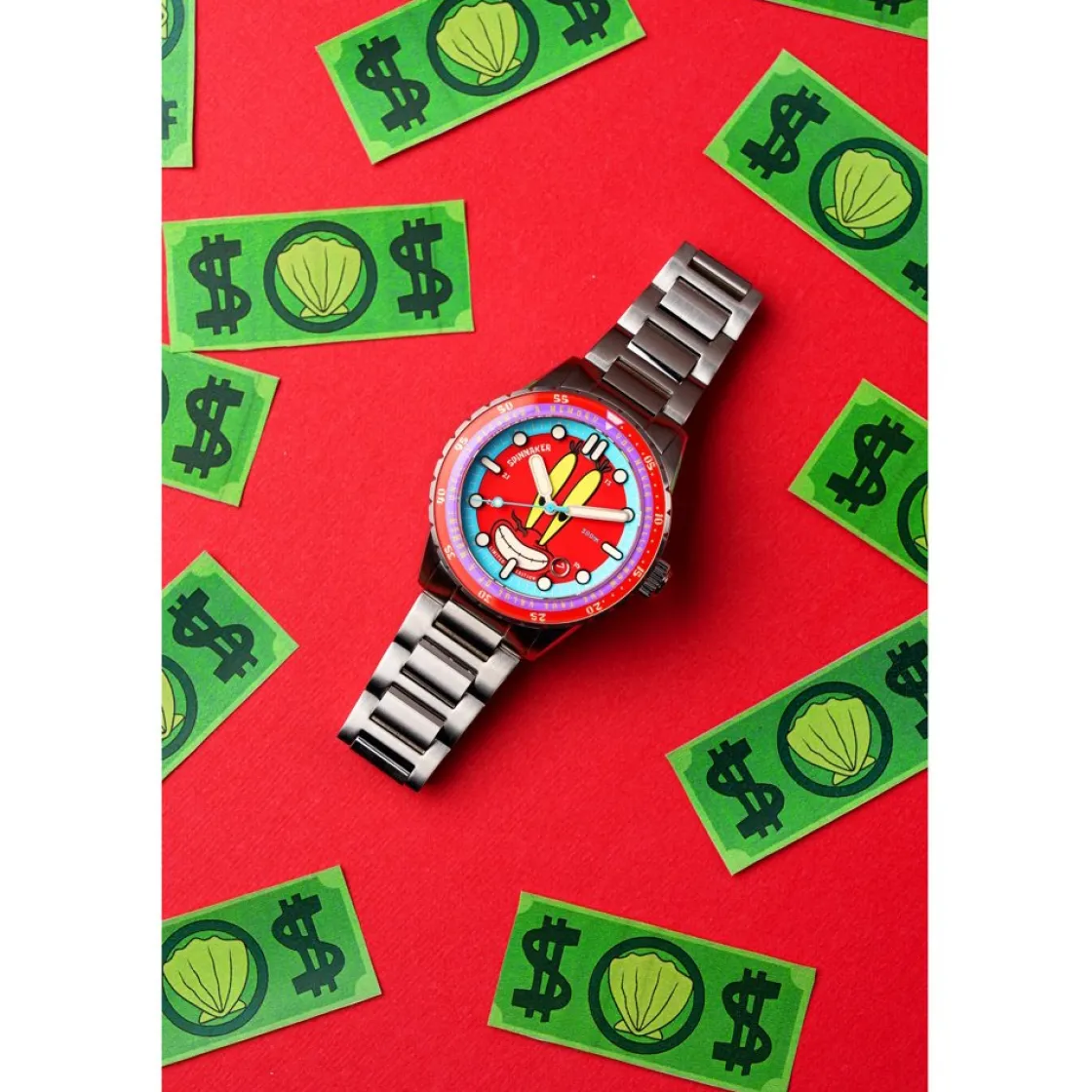 montre_spinnaker_hass_aut_11-1.webp Homme Spinnaker Montre Hass Automatic Spongebob Mr Krabs 25TH Limited Edition SP-5138-44