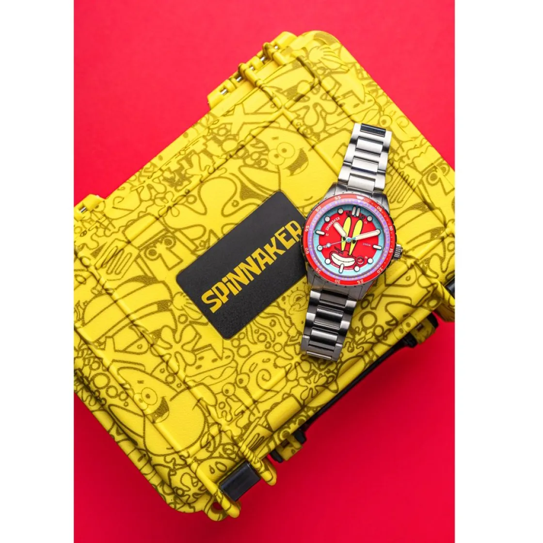 montre_spinnaker_hass_aut_12-1.webp Homme Spinnaker Montre Hass Automatic Spongebob Mr Krabs 25TH Limited Edition SP-5138-44
