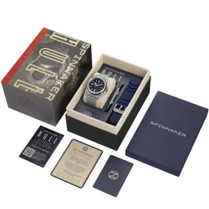 Homme Spinnaker Montre Hull Commander Edition Limitée Côte D&rsquo;Azur SP-5114-22