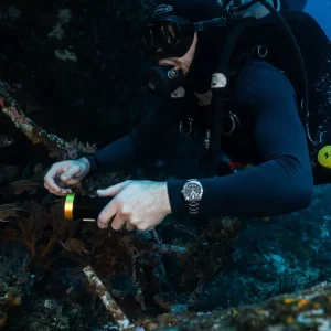 Homme Spinnaker Montre Ocean Black Dolphin Project Edition Limitée SP-5129-22