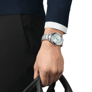 Homme Tissot Montre Gentleman Powermatic 80 Silicium T127.407.11.351.00