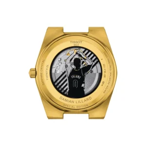 Homme Tissot Montre PRX Powermatic 80 DAMIAN LILLARD Edition Limitée T137.407.33.051.00